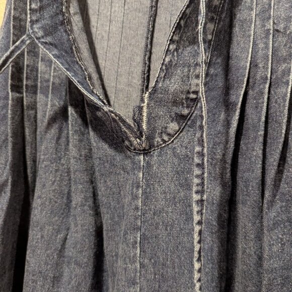 Texas Angels Boutique Denim Romper – Size Large 💙 - Picture 6 of 12